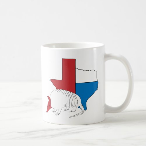 Texas Pride Armadillo Coffee Mug