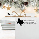 Texas Pride Family Holiday Wedding Return Address Self-inking Stamp<br><div class="desc">Introducing our "Texas Pride" Family Holiday Wedding Return Address Self-Inking Stamp, the perfect addition to celebrate the union of two families during the holiday season. This stamp beautifully merges the warmth of family gatherings with the pride of Texan heritage, making it a wonderful choice for announcing your holiday wedding or...</div>