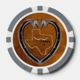Texas Pride Poker Chips
