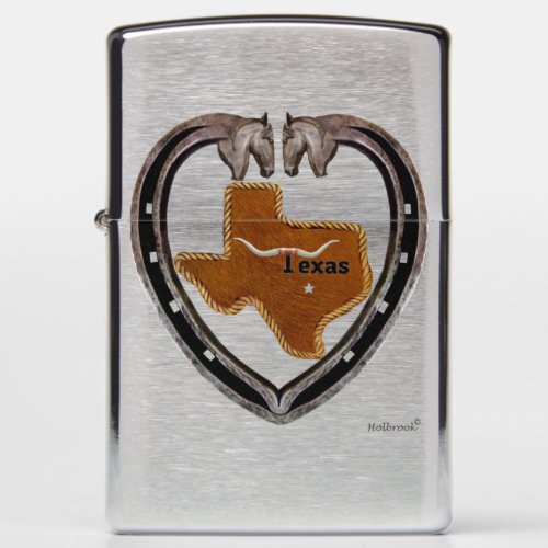 Texas Pride Zippo Lighter