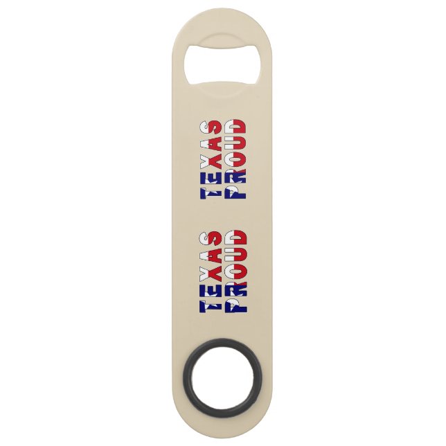 Texas Proud Flag Bar Key (Front)