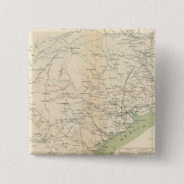 Texas, pt of NM Button (Front)