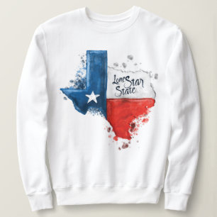Texas Pullover Sweatshirt Customizable