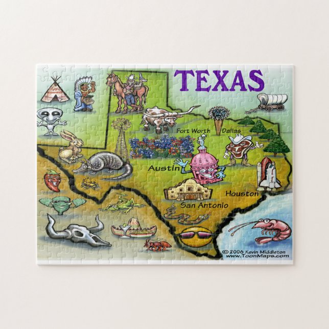 Texas Puzzle (Horizontal)