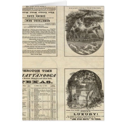 Texas Railroad 2 Cards (Front)