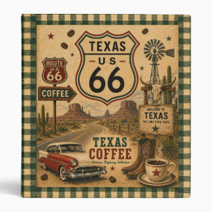 Texas Ranch Coffee Family Recipes 3 Ring Binder