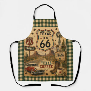 Texas Ranch Coffee Kitchen Americana Apron