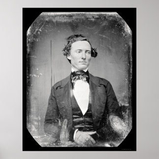 Texas Ranger Captain Walker Daguerreotype 1846 Poster