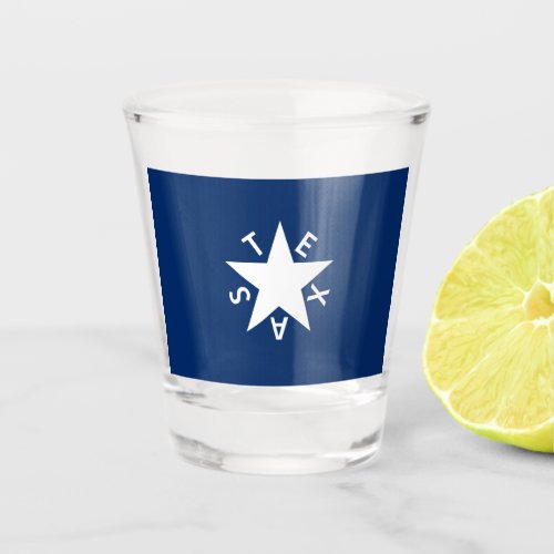 Texas Republic Flag Shot Glass