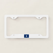 Texas Republic License Plate Frame