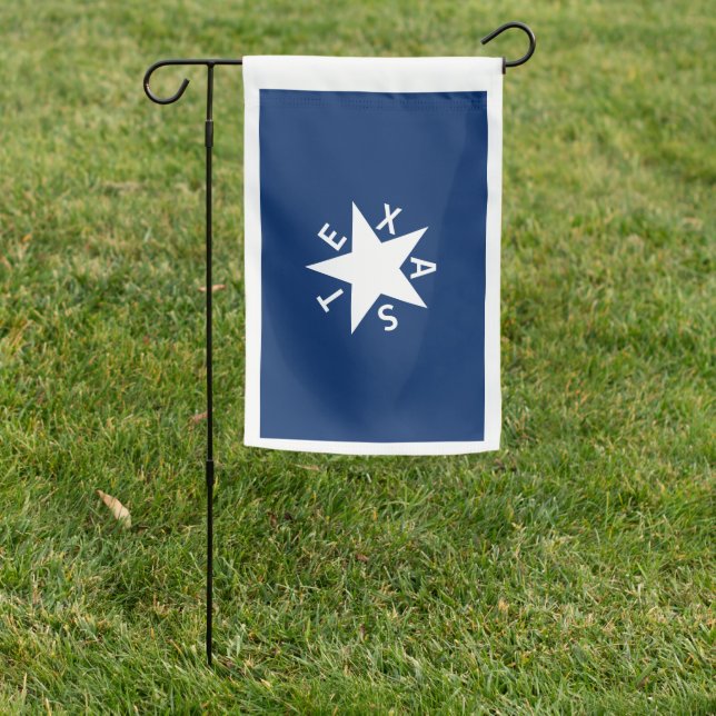 Texas Republic Weatherproof Garden Flag (In SItu)