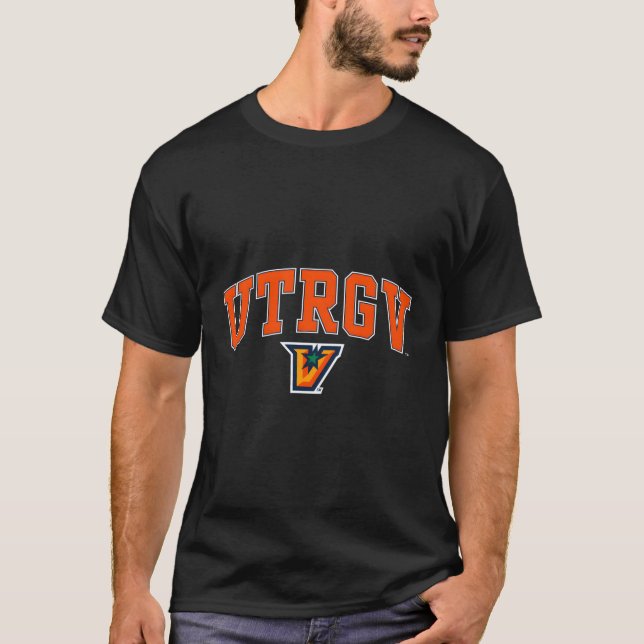 Texas Rio Grande Valley Vaqueros Arch Over T-Shirt (Front)