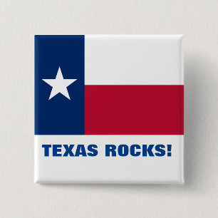 TEXAS ROCKS! BUTTON