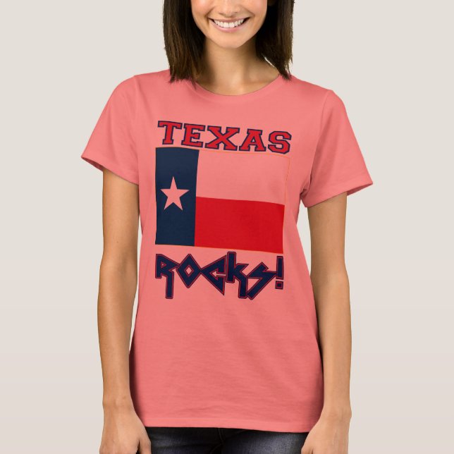 Texas Rocks! T-Shirt (Front)