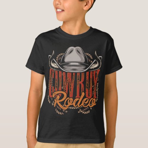 Texas Rodeo Western Equestrian Horseback Riding Co T_Shirt