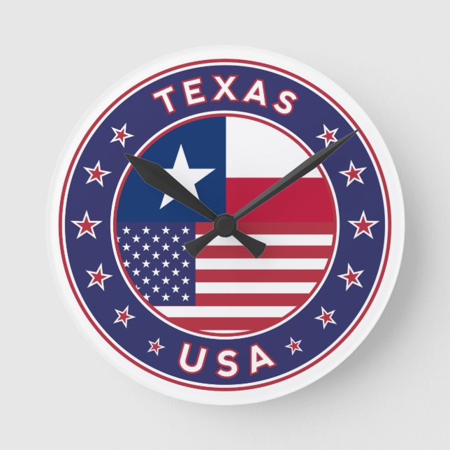 Texas Round Clock (Front)
