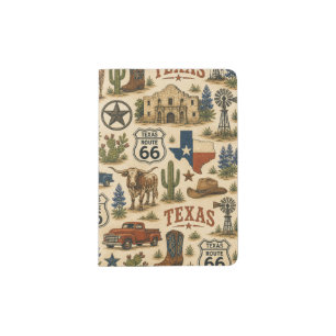 Texas Route 66 Border Trail Passport Holder