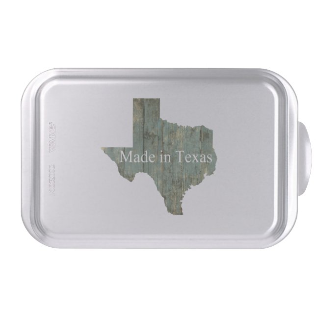 Texas Rugged Lumber Cake Pan Baking Casserole (Front)