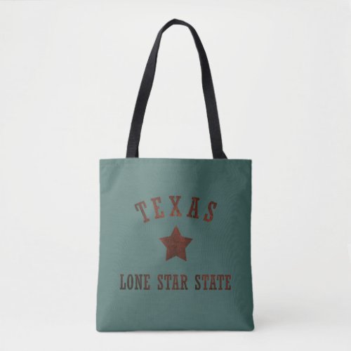 texas rustic wild western style pattern tote bag