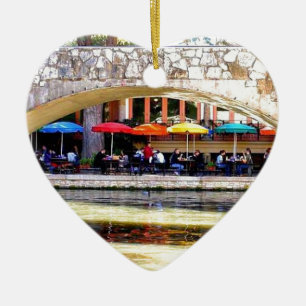 TEXAS - SAN ANTONIO 2 CERAMIC ORNAMENT