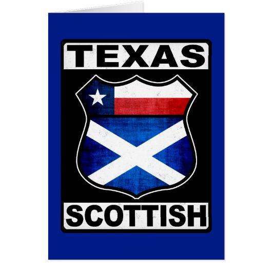 Texas Scottish American Cards (Front)