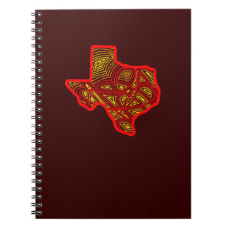 Texas Scribbleprint Notebook