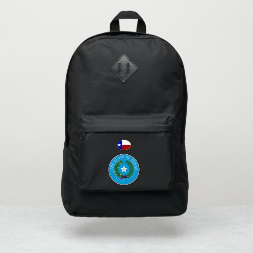 Texas Seal_flag Port Authority Backpack