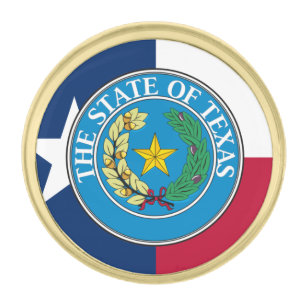 Texas Seal Lapel Pin