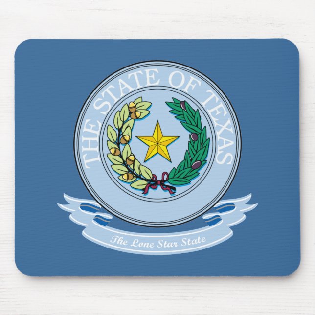Texas Seal Mouse Pad (Front)