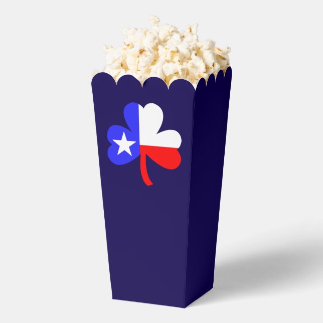 Texas Shamrock Favor Boxes (Popped)