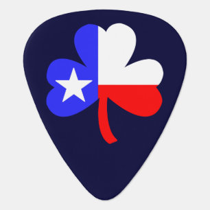 Texas Shamrock Guitar Pick