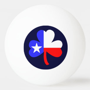 Texas Shamrock Ping-Pong Ball