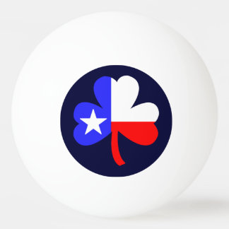 Texas Shamrock Ping-Pong Ball