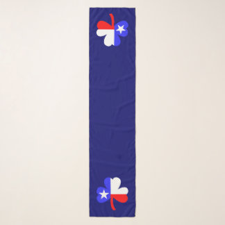 Texas Shamrock Short Table Runner Scarf