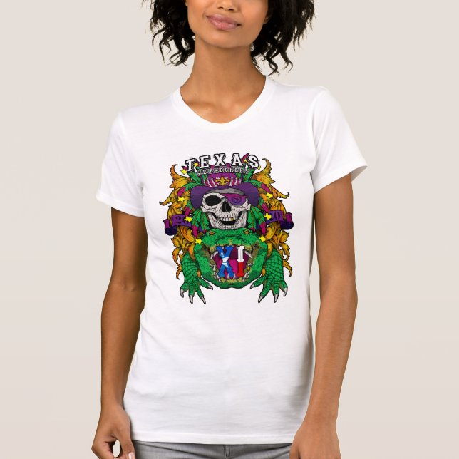 Texas ShipRockers 2020 Woman's White Shirt (Front)