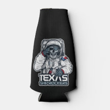 Texas ShipRockers Bottle Koozie