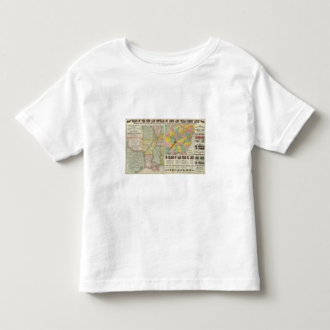 Texas Short Line Toddler T-shirt (Front)