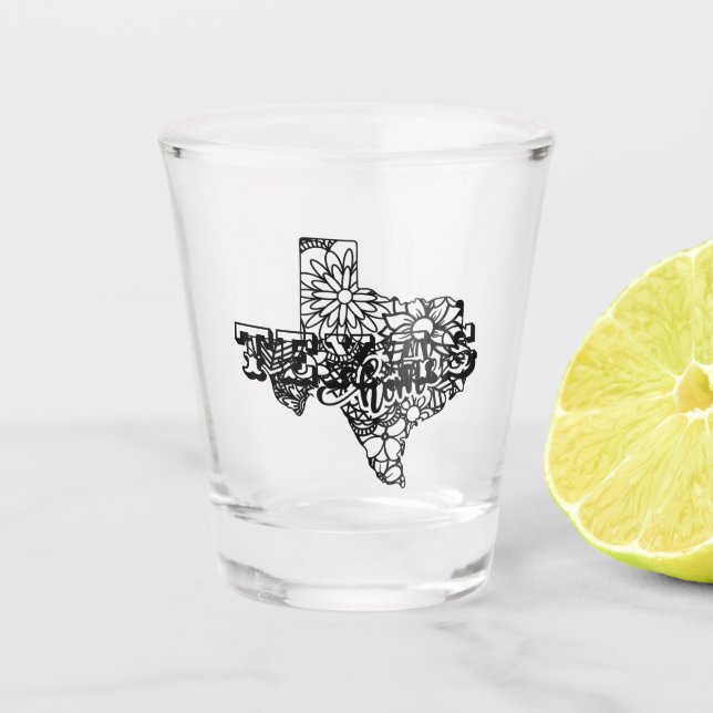 TEXAS SHOT GLASS (Front)