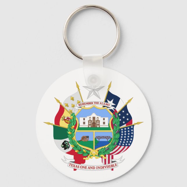Texas sign keychain (Front)