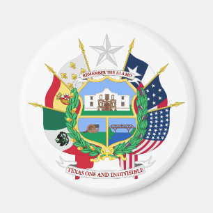 Texas sign magnet