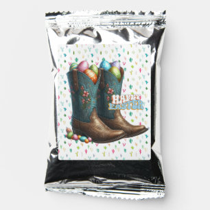 Texas/southwestern Easter egg boots Coffee Drink Mix