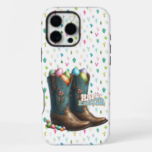 Texas/southwestern Easter egg boots iPhone 16 Pro Max Case