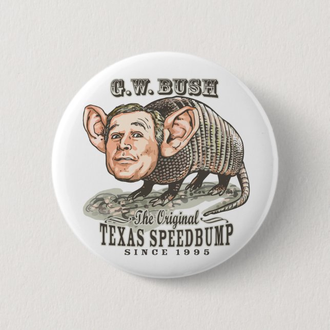 Texas Speedbump Button  (Front)
