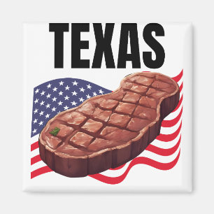 Texas Square Magnet