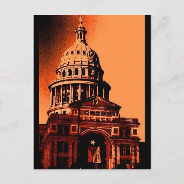 TEXAS ST CAPITOL POSTCARD (Front)