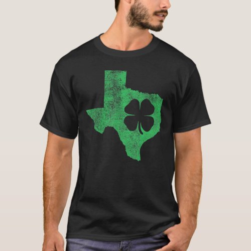 Texas  St Patrick S Day Shamrock C  Irish Paddy S T_Shirt