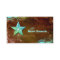 Texas Star Business Card Brown Blue Jewelry