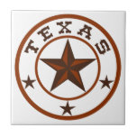 Texas Star Ceramic Tile<br><div class="desc">Western Texas Lone Star</div>