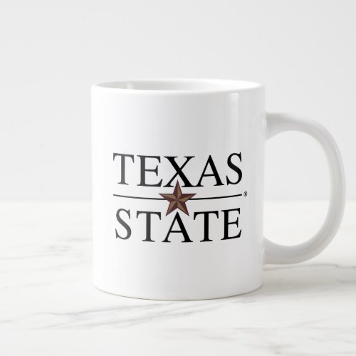 Texas State Academic Mark Giant Coffee Mug