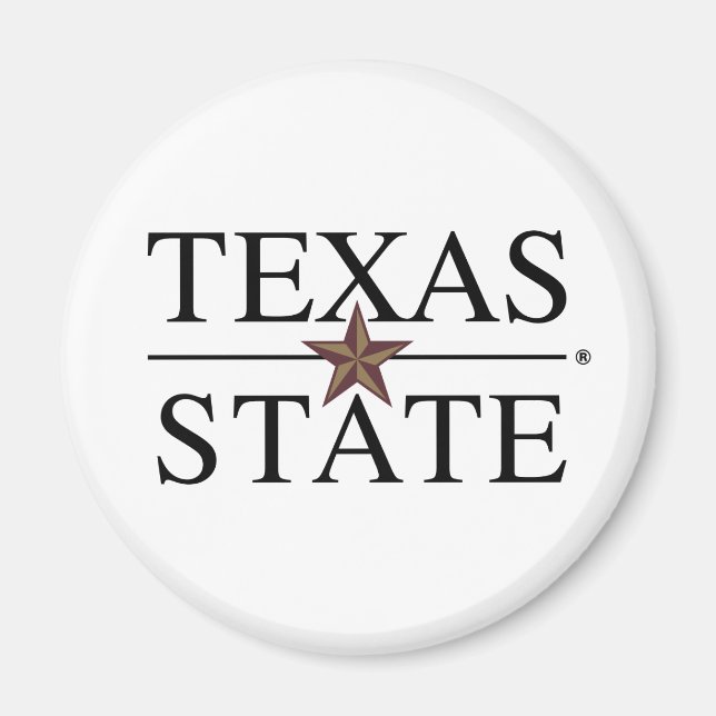 Texas State Academic Mark Magnet (Front)